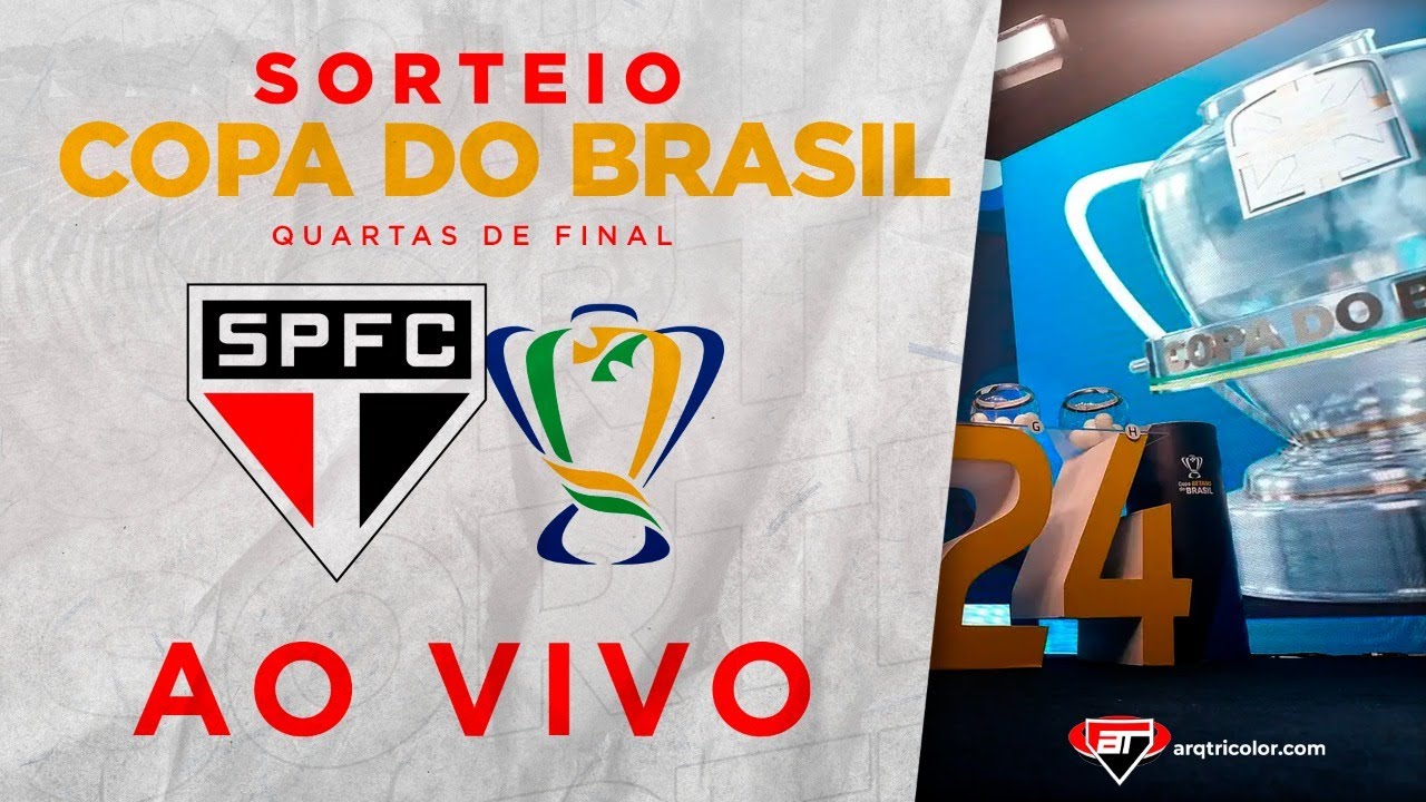 AO VIVO: Sorteio das quartas de final da Copa do Brasil | Arquibancada Tricolor