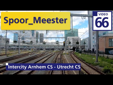 (4K) Cabview NS Trein VIRM | Rij mee met de INTERCITY van Arnhem Centraal naar Utrecht Centraal (66)