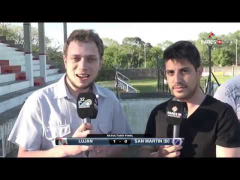 Luján vs San Martín (B) por PAREStv - Fecha 9 (2018)