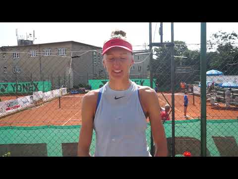 Tereza Smitková po postupu do finále | Kuchyně Gorenje Prague Open 2021