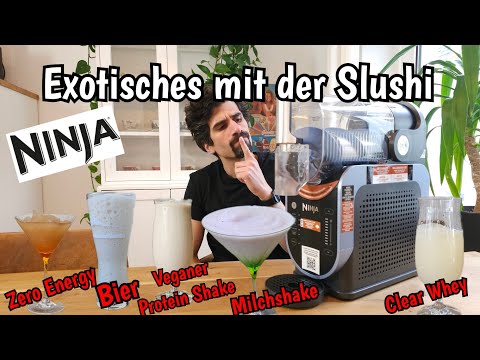 Protein Slush, Beer, Zero Drinks & much more with the Ninja Slushi