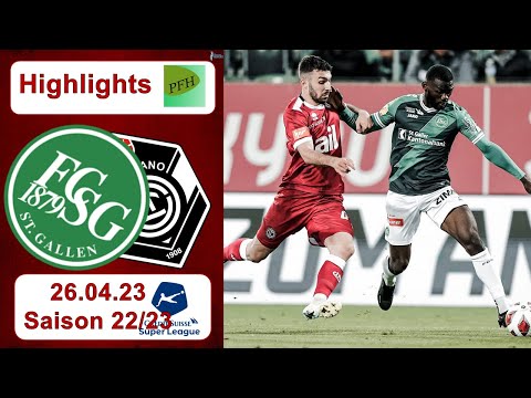 Highlights: FC St.Gallen vs FC Lugano (26.04.2023)