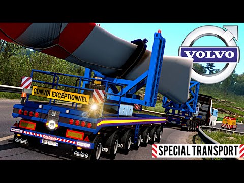 ETS2 SPEZIALTRANSPORT - Volvo FH 2013 Schwertransport [#1612] EURO TRUCK SIMULATOR 2