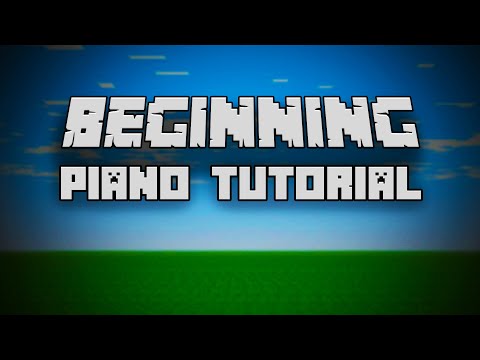 C418 - Beginning (from Minecraft) - Piano Tutorial