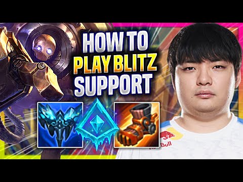 LEARN HOW TO PLAY BLITZCRANK SUPPORT LIKE A PRO! | DRX Beryl Plays Blitzcrank Support vs Thresh!