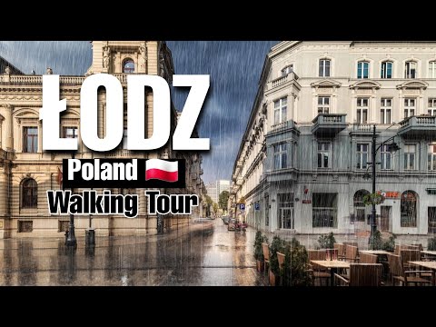 🇵🇱 ŁÓDŹ,  POLAND | VIRTUAL TOUR | 4K ULTRA HD #travel #poland #amazing #walkingtour #citywalker