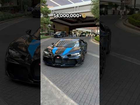 A $4M+ Bugatti Chiron Super Sport in Las Vegas!😳💰 #cars