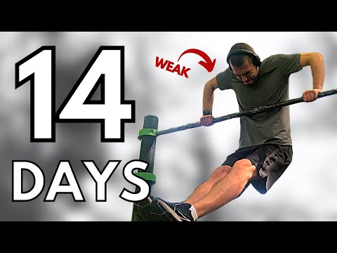 Skinny Guy Learns the MUSCLE UP in 14 DAYS