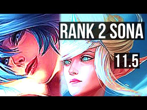 SONA & Karthus vs JANNA & Xayah (SUPPORT) | Rank 2 Sona, 2/2/12, 400+ games | EUW Challenger | v11.5