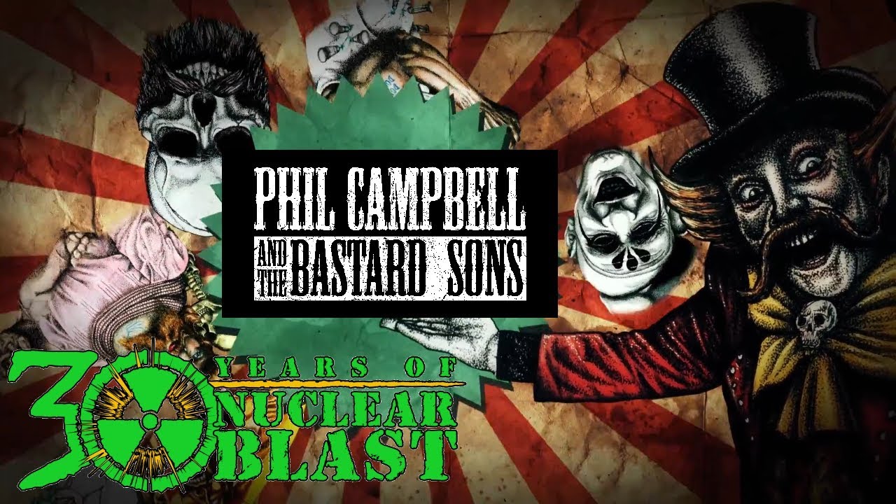 PHIL CAMPBELL AND THE BASTARD SONS - Ringleader (OFFICIAL LYRIC VIDEO) - YouTube