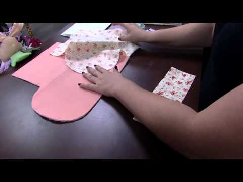 Mulher.com 04/22/2015 Ana Paula Stahl - Patchwork manicure kit holder Part 1/2