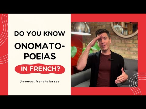 Coucou French Classes Language Tip – Les onomatopées