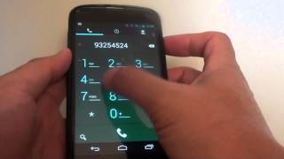 Google Nexus 4: How to Call a Phone Number With an Extension Using 2 Sec Pause