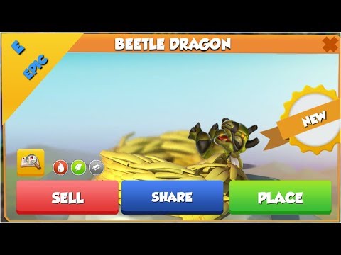 🐉Beetle Dragon Hatching!- Dragon Mania Legends - part 831 HD