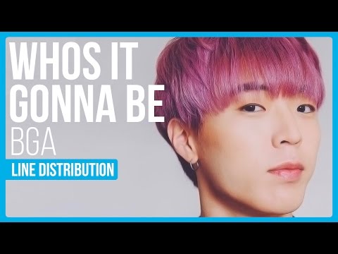 BgA - Who's It Gonna Be - Line Distribution (Color Coded)