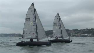 preview picture of video 'Day five of Cowes Week 2009. Part Two'