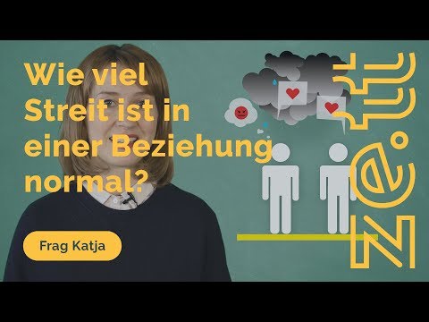 Wie viel Streit ist in einer Beziehung normal? | Frag Katja