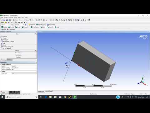 Introduction to Ansys Design Modeler -1