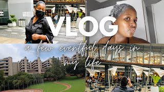 #vlog : RELAXING MY AFRO, LET'S GO TO JOBURG FOR A FEW DAYS, DINNER WITH A FRIEND & MORE