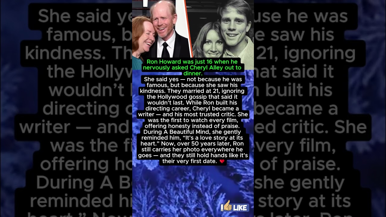 50 Years of Love: Ron Howard’s Unbreakable Bond with His First Love