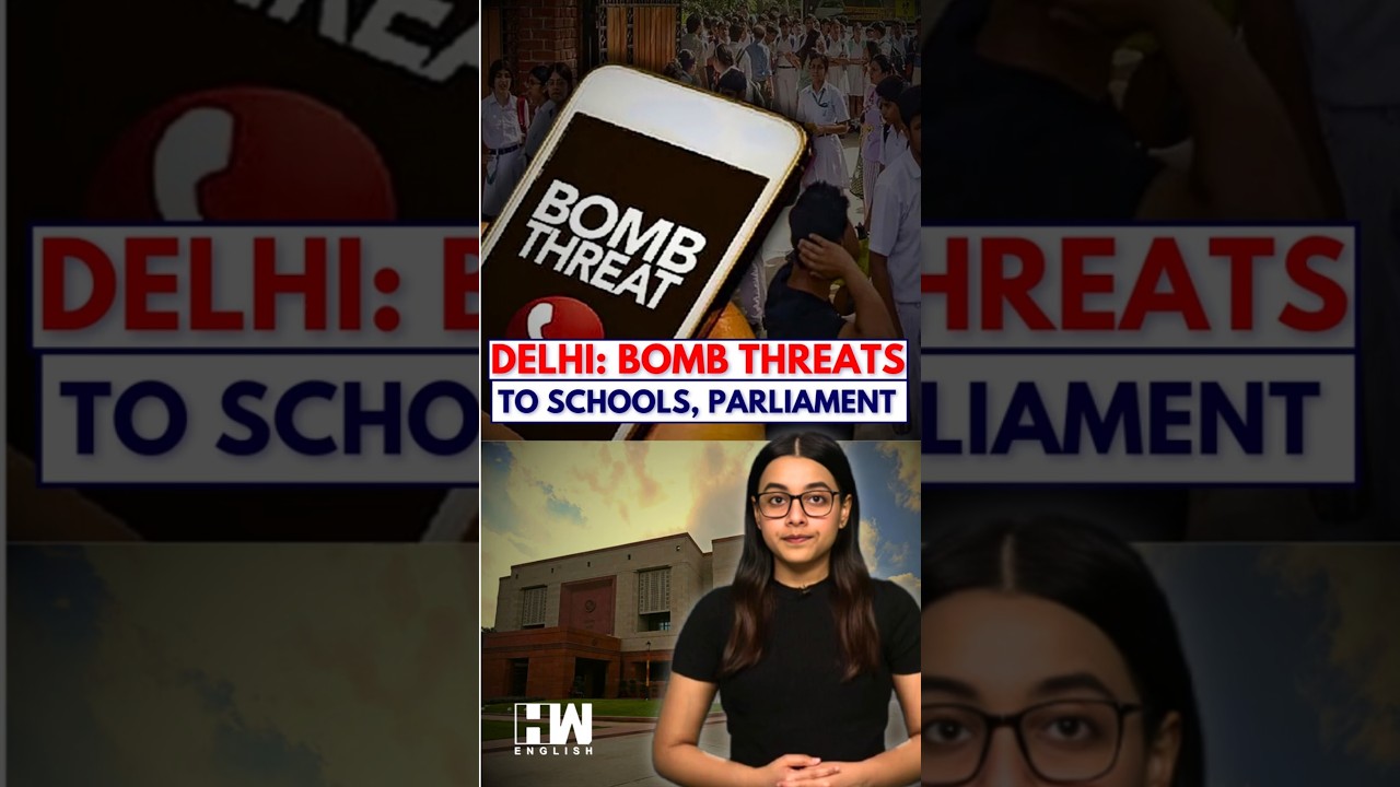 #Shorts | Bomb Threats to 9 Delhi Schools; Suspected Khalistani Email Warns of Parliament Attack