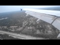 Dawn Approach into BWI Airport, Runway 33L ...