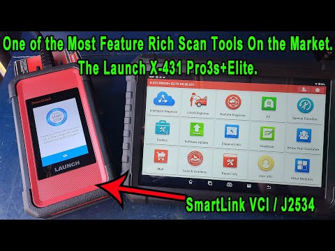 The Launch x431 Pro3s+ Elite is one of the Most Feature Rich Scan Tools I have Reviewed .