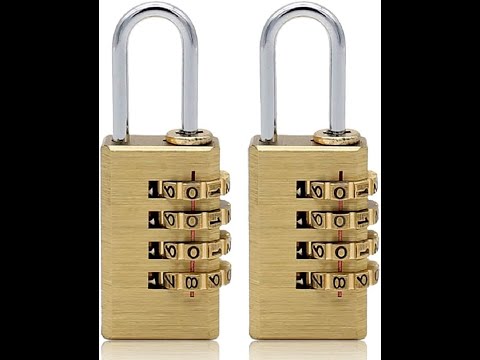 More buy brass combination padlock