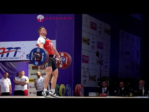 Arkadiusz Michalski (105) - 170kg Snatch @ 2017 European Championships