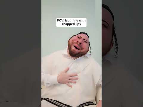 #pov Laughing with chapped lips