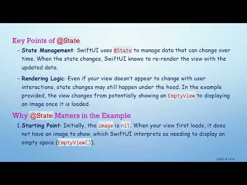 Understanding the Role of @ State in SwiftUI: Why Your View Might Not Be Updating
