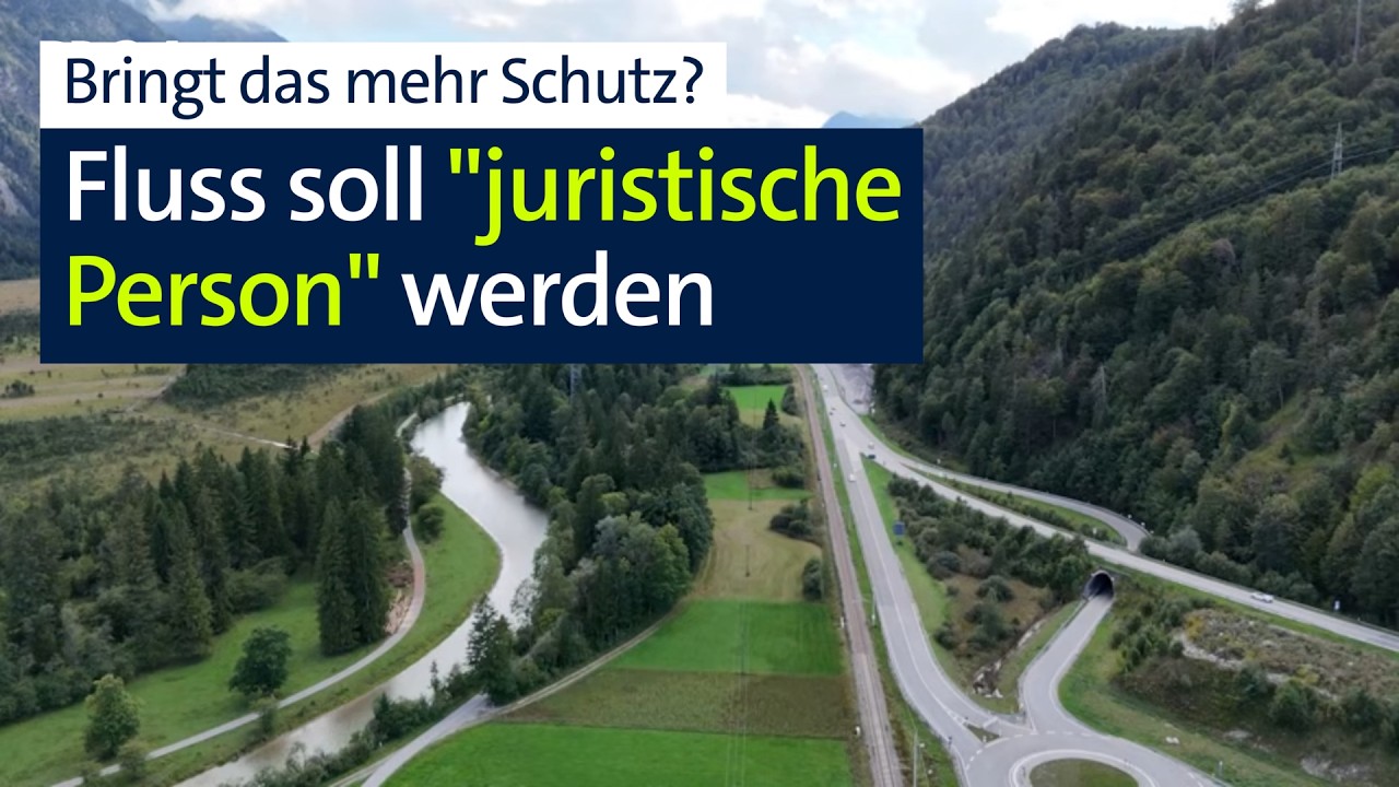 Wegen Belastung durch Energie-Betreiber: Fluss soll "juristische Person" werden | Abendschau | BR24