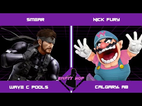 Empty Hop Ultimate Singles Pools - Smear (Snake) vs Nick Fury (Wario)