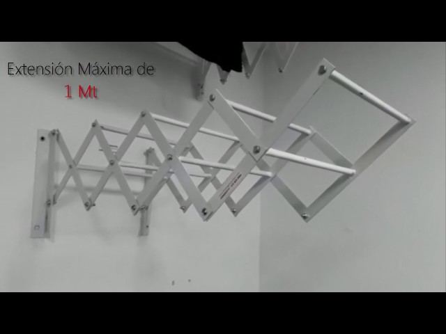 Vídeo relacionado con Hejo 2 Piezas Tendedero Ropa Interior, Tendedero Calcetines con 20 Clips, Perchas Plastico Plegable, Colgadores de Ropa Giratoria 360 Grados, Drying Rack para Toalla, Gorros, Bufanda (Azul)