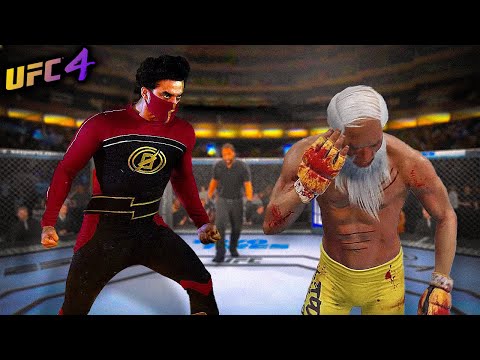 Minnal Murali vs. Old Bruce Lee (EA sports UFC 4)
