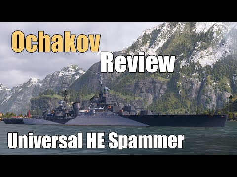 Ochakov Review: Universal HE Spammer | World of Warships Legends | 4k | Xbox Series X PS5 PS4