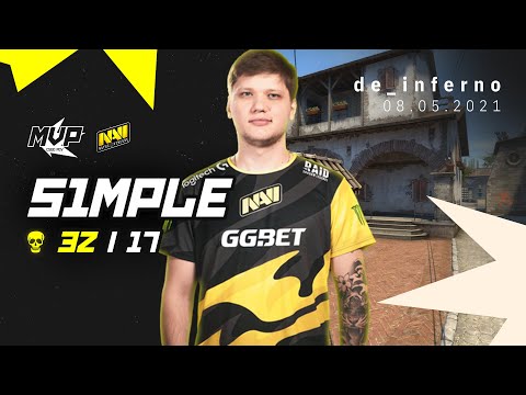 MVP CSGO POV: NaVi s1mple (32/17) vs Heroic (de_inferno) @ DreamHack Masters Spring