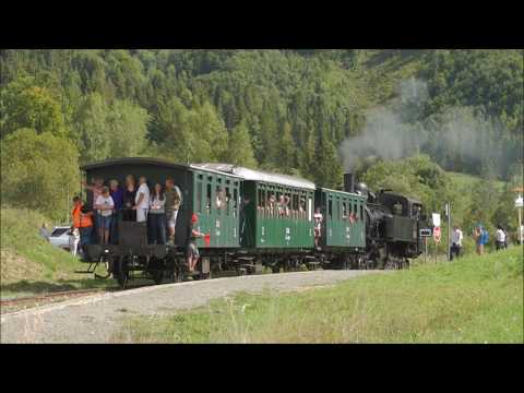 Vlaky: Jazda parnej zubačky Tisovec - Zbojská