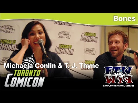 Bones - T. J. Thyne & Michaela Conlin - Toronto ComiCon ...
