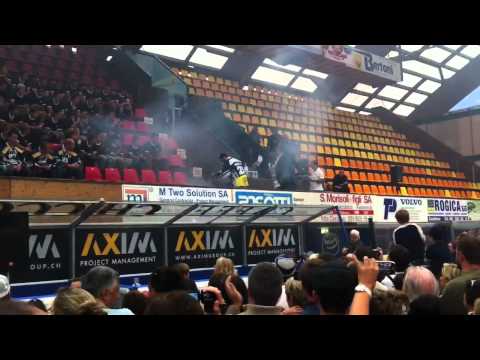 Alain Mieville e Jason Williams Presentazione Ambrì Piotta