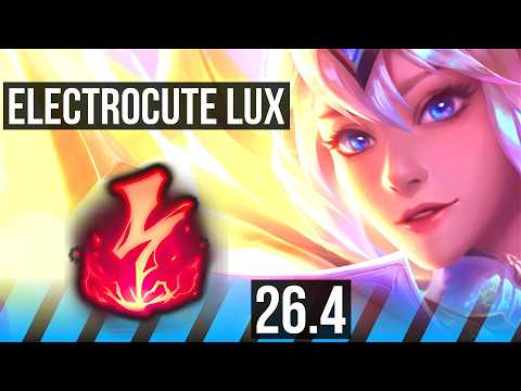 LUX vs SYLAS (MID) | Electrocute, 42K damage | NA Master | 26.4