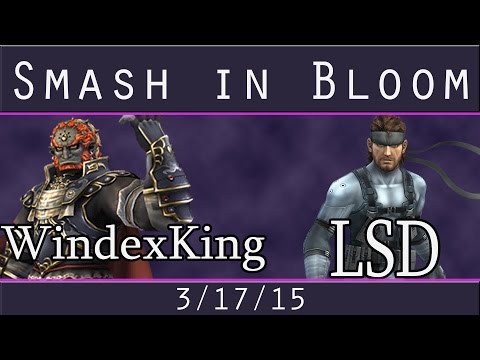 PM Bracket Smash in Bloom - WindexKing (Ganon) vs LSD (Snake)