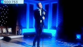 Joe McElderry singing Silent Night at QVC Friday 25th Nov 2011