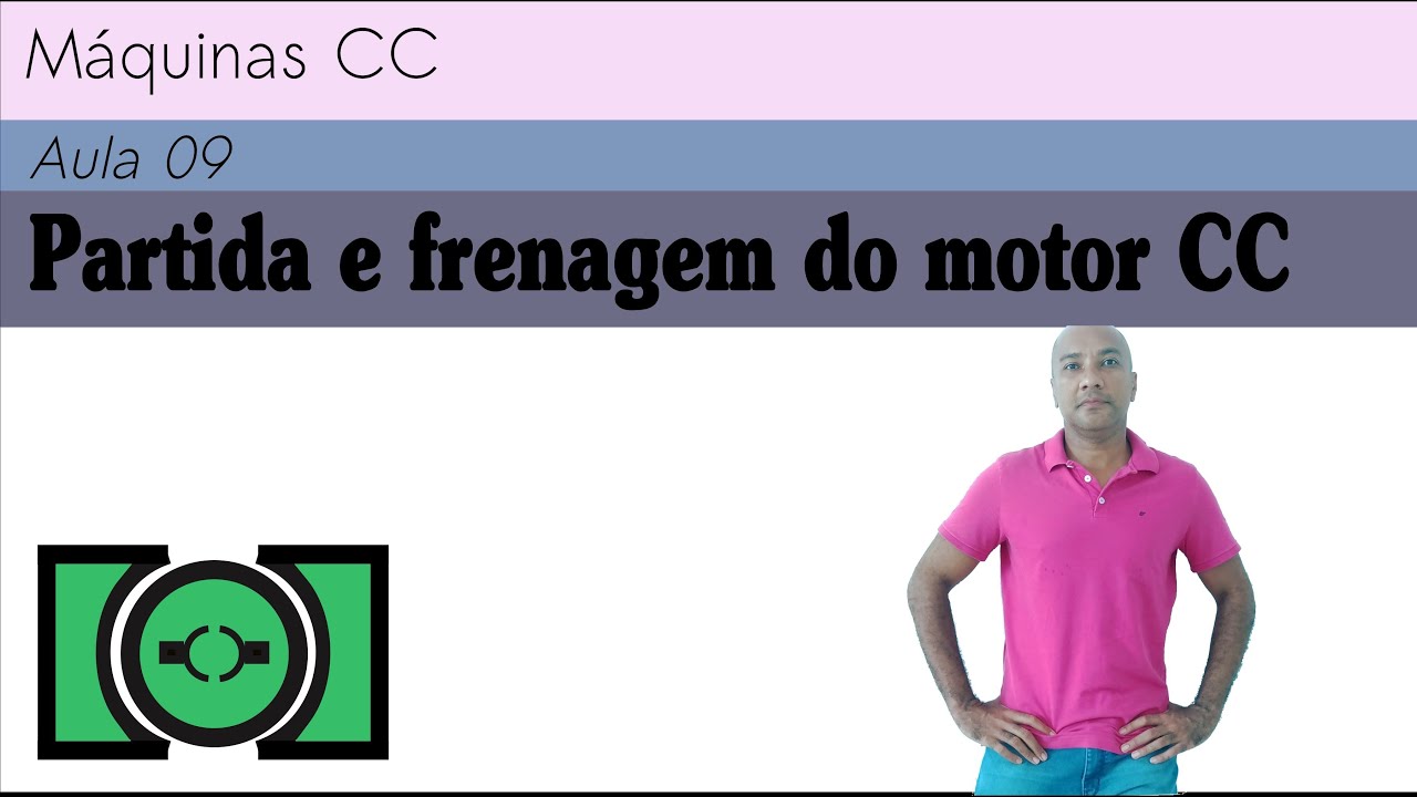 Máquinas CC A09 - Partida e frenagem do motor CC