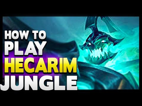 How to play HECARIM jungle in Season 13 League of Legends!
