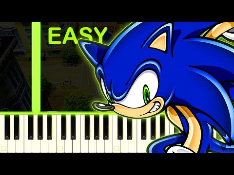 ESCAPE FROM THE CITY - EASY Piano Tutorial