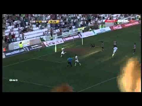 Golazo de Borja Garcia, Córdoba CF   CD Xerez