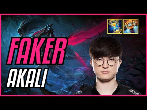 FAKER - AKALI vs JAYCE MID - KR GRANDMASTER - PATCH 11.11
