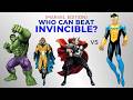 Who Can Beat Invincible Marvel Edition