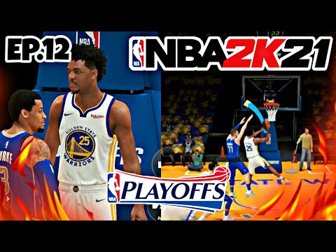 BODYING THE MAVS IN GAME 2 OF THE FIRST ROUND!! ~ NBA 2K21 MOBILE MYCAREER EP#12